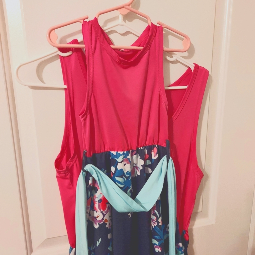 Pat pat Mommy daughter matching maxi dresses